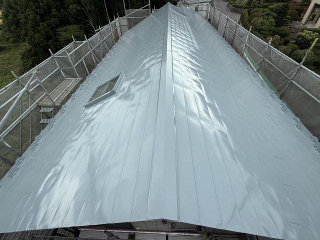 宮田村T邸　屋根施工後